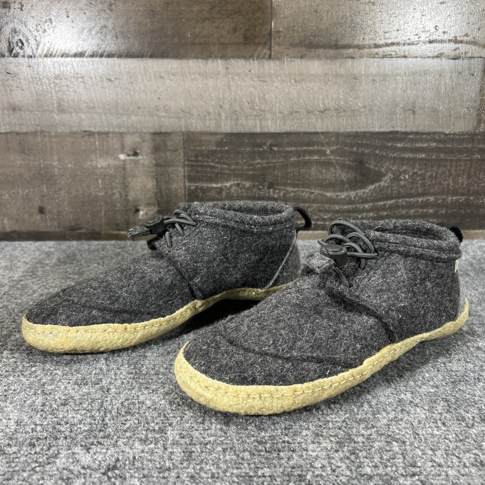 Kyrgies Tengries Walkabouts Slippers EU 40 Men US 7.5 Women 10 Felted Wool Gray